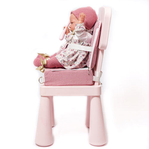 Trona de viaje Vichy-Referencia 2580 Vichy-Bebelux juguetes-Silla baja con muñeca lateral